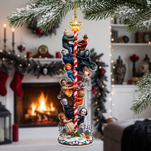 Creepy Characters Acrylic Ornament - Personalized Christmas Gifts 03naqn140926