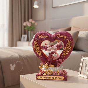 I'm Enchanted By You Acrylic Plaque - Personalized Gifts For Couples 02OHTA081225