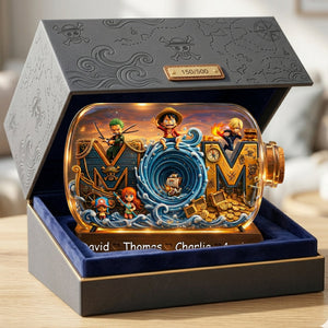 Family Adventure Crew Acrylic Plaque - Personalized Gifts For Mom 05TOLU090426