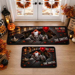 Demon Terror Runner Rug - Personalized Gifts For Horror Lovers 05haqn050926