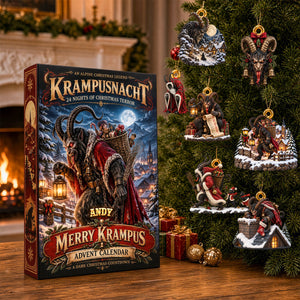 Krampus Advent Calendar Blind Box, Personalized Gifts 04qhdh221026