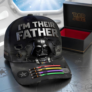 I'm Their Father Classic Cap Personalized Gifts For Dad 04TODT250426