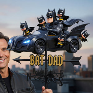 Night Guardian Dad Weather Vane - Personalized Gifts For Dads 01NAQN180526