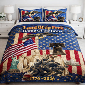 Celebrating America’s 250th Anniversary - Quilt Bedding Set Special Line 06HUQN270126
