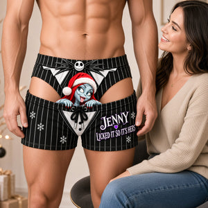 Gothic Soulmates Men's Boxers - Personalized Gift For Him 02OHDH221026
