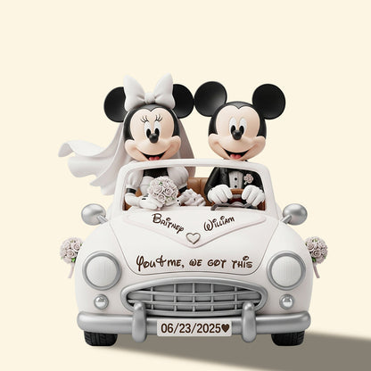 Couple Wedding Acrylic Plaque - Personalized Gifts For Couple 04TODT240625