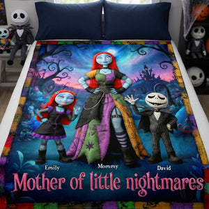 Mother Of Frightful Cheer Blanket - Personalized Gifts For Moms 05TYQN080426