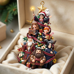 Whimsical Christmas Acrylic Ornament - Personalized Christmas Gifts 04todt060826