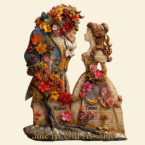 Classic Romance Acrylic Plaque - Personalized Gifts For Couple 01TODT260126