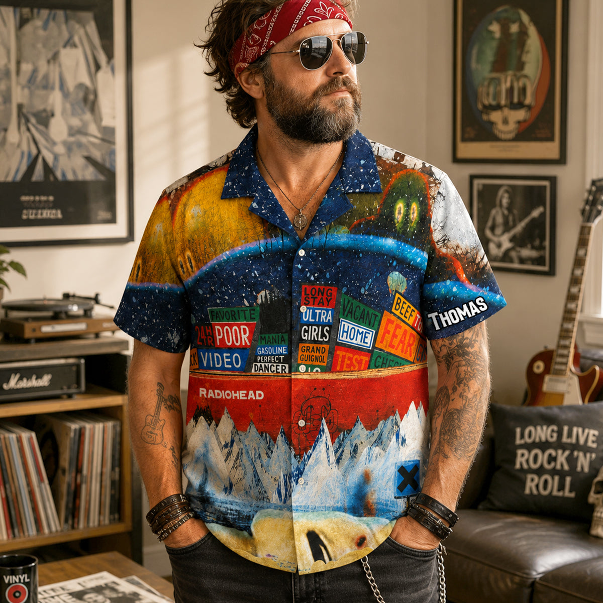 RadioHead Genre Defying Band Hawaiian Shirt - Personalized Gifts For Rock Lovers 04nadh040726