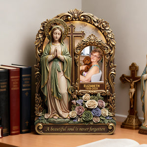 Memorial Custom Photo Acrylic Light Box - Personalized Gifts For Memorial 01palu291225