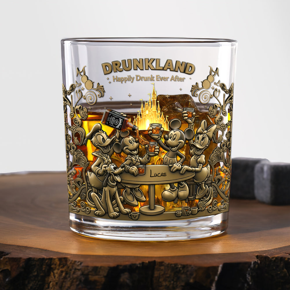 Drunkland Glass Mug - Personalized Gifts For Fans 02OHTN060925