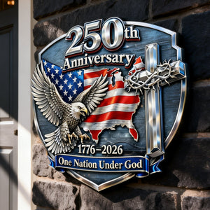 Veteran Anniversary Cut Metal Sign - Gifts For Veteran Metal Sign 02HULU290126