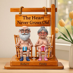 Naughty Old Couple Acrylic Plaque - Personalized Gifts For Couples 04ohqn020226