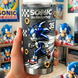 Speed Master Anniversary Tumbler - Personalized Gifts 04qhqn120226