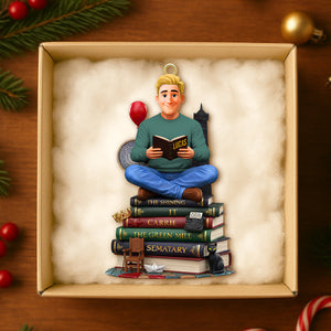 Personalized Gifts For Book Lovers Christmas Ornament 02hutn181025