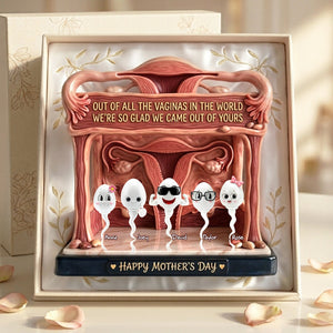 Funny Rude Mom Acrylic Plaque - Personalized Gift For Mom 05OHLU010426