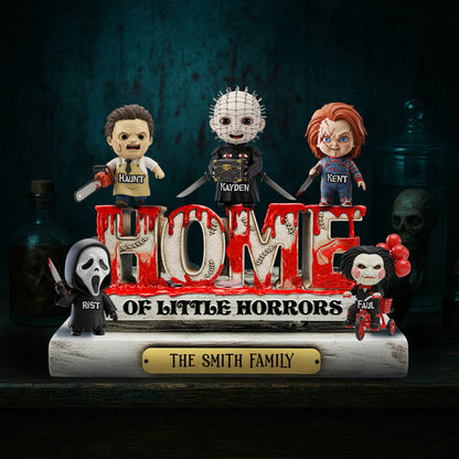 Horror Home Acrylic Plaque - Personalized Gifts For Family 05QHLU250825