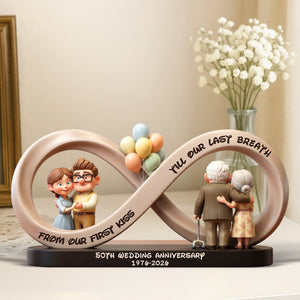 Our Love Story Acrylic Plaque - Personalized Gifts For Couple Plaque 03KIQN100226