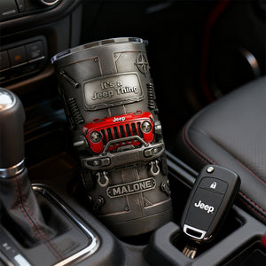 Adventure Vehicle Travel Tumbler - Personalized Gifts For Off-road Lovers 04KILU251225