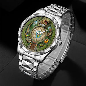 Adventure Stainless Steel Men's Watch Personalized Gifts For Him 04HUMG260126