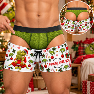 Funny Men's Boxers - Personalized Gifts For Him 03OHTN121026