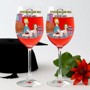 Personalized Funny Gifts For Couple Wine Glass 02tgtn150825