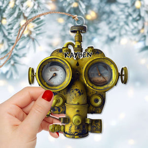 Personalized Gifts For Diving Lovers, Scuba Diving Acrylic Ornament 01OHLU201124 - Ornament - GoDuckee