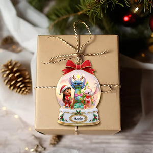 Holiday & Friends Christmas Ornament Personalized Gifts For Friends 04PGLU161025