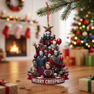 Creepy Crew Halloween Ornament - Personalized Gift For Horror Lovers 01TOTN150826