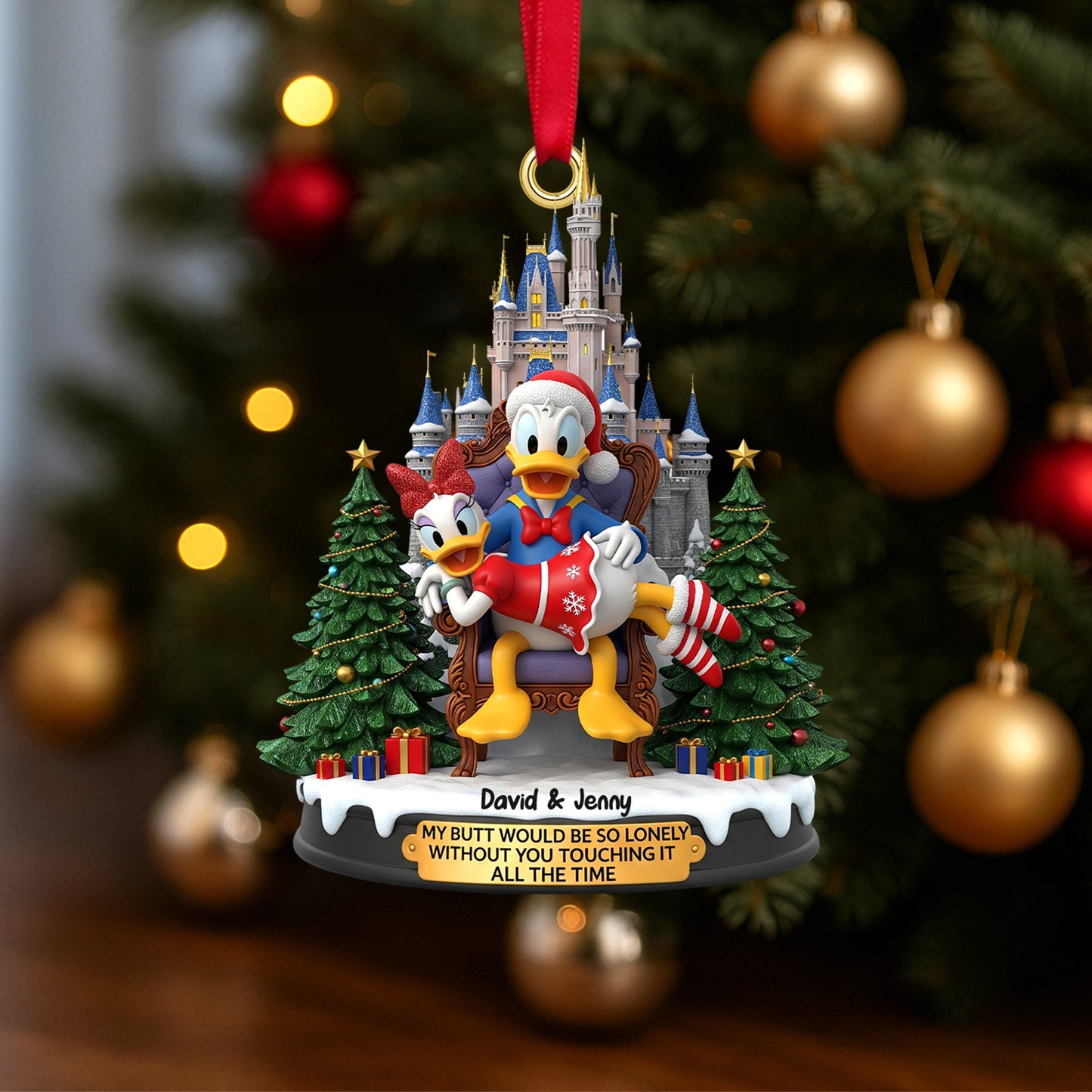 Personalized Gifts For Couple Christmas Ornament 03natn160925