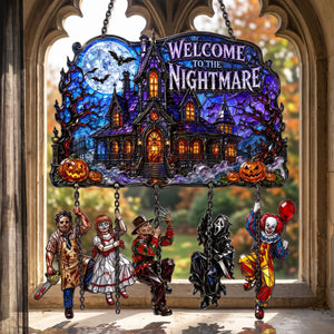 Scary Villain Suncatcher Ornament - Personalized Gift For Halloween 02tyqn200826