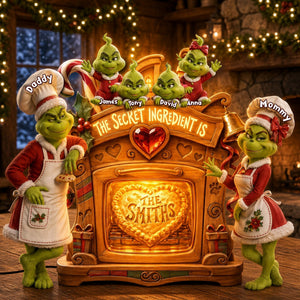 Christmas Baking Family Acrylic Light Box - Personalized Gifts For Family 04palu040926-Homacus