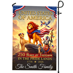 Proud Kingdom Garden Flag, Personalized Gifts For Patriots 03qhqn170626