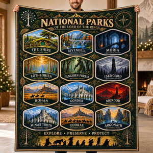 National Park Blanket - Personalized Gifts 01nadt061026