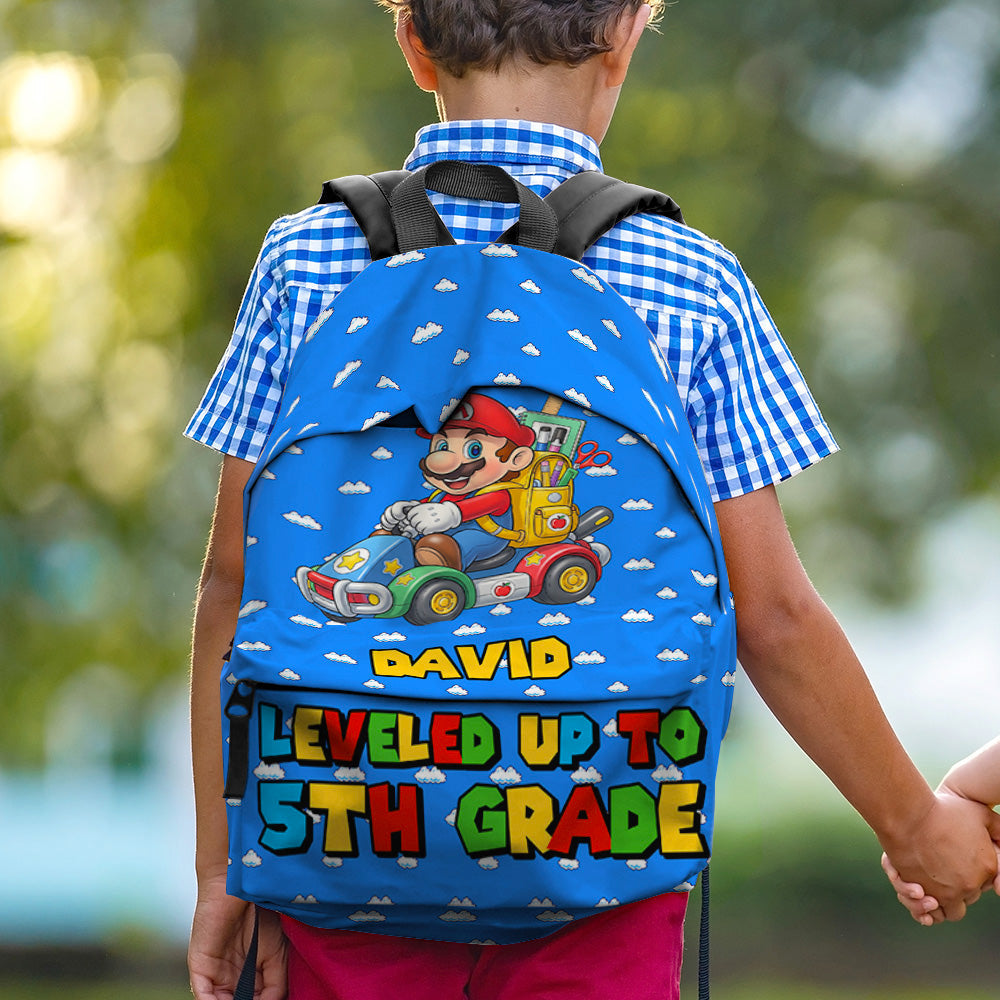 Level Up Backpack – Personalized Gifts For Kids 04hutn140625-Homacus