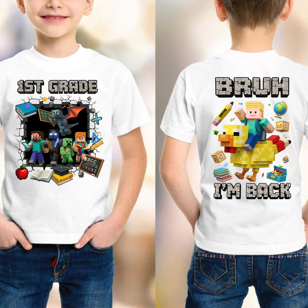 Personalized Pixel Adventure Gifts For Kids Shirt 02tgtn310725