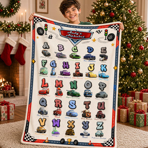 Colorful Alphabet Blanket - Personalized Gifts For Kids 01nadh201026
