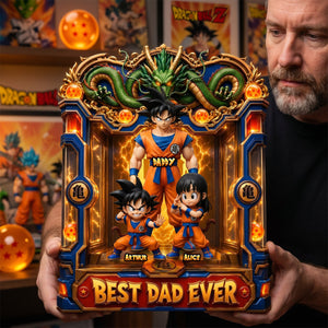 Legendary Dad and Kids Acrylic Plaque - Personalized Gifts For Dad 01TYDH080526