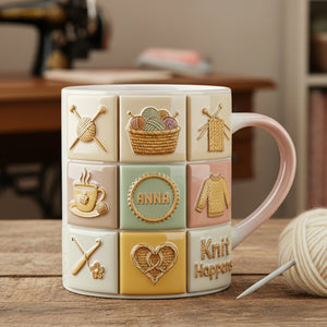 Personalized Gifts For Knitting Lovers Coffee Mug 07totn311025
