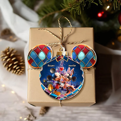Personalized Gift For Couple Christmas Ornament 02OHQN201124 - Ornament - GoDuckee