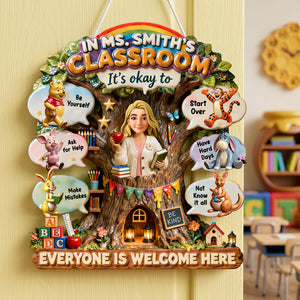 Tree Of Wisdom Acrylic Sign - Personalized Gifts For Teacher 04qhta270726-Homacus