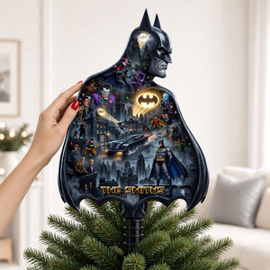 Gothic Cityscape Acrylic Christmas Tree Topper - Personalized Christmas Gifts 01nadh140926-Homacus