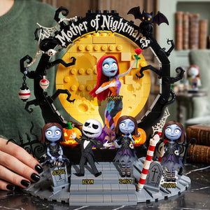 Spooky Mom And Kids Acrylic Plaque - Personalized Gifts For Mothers 02tyta170426