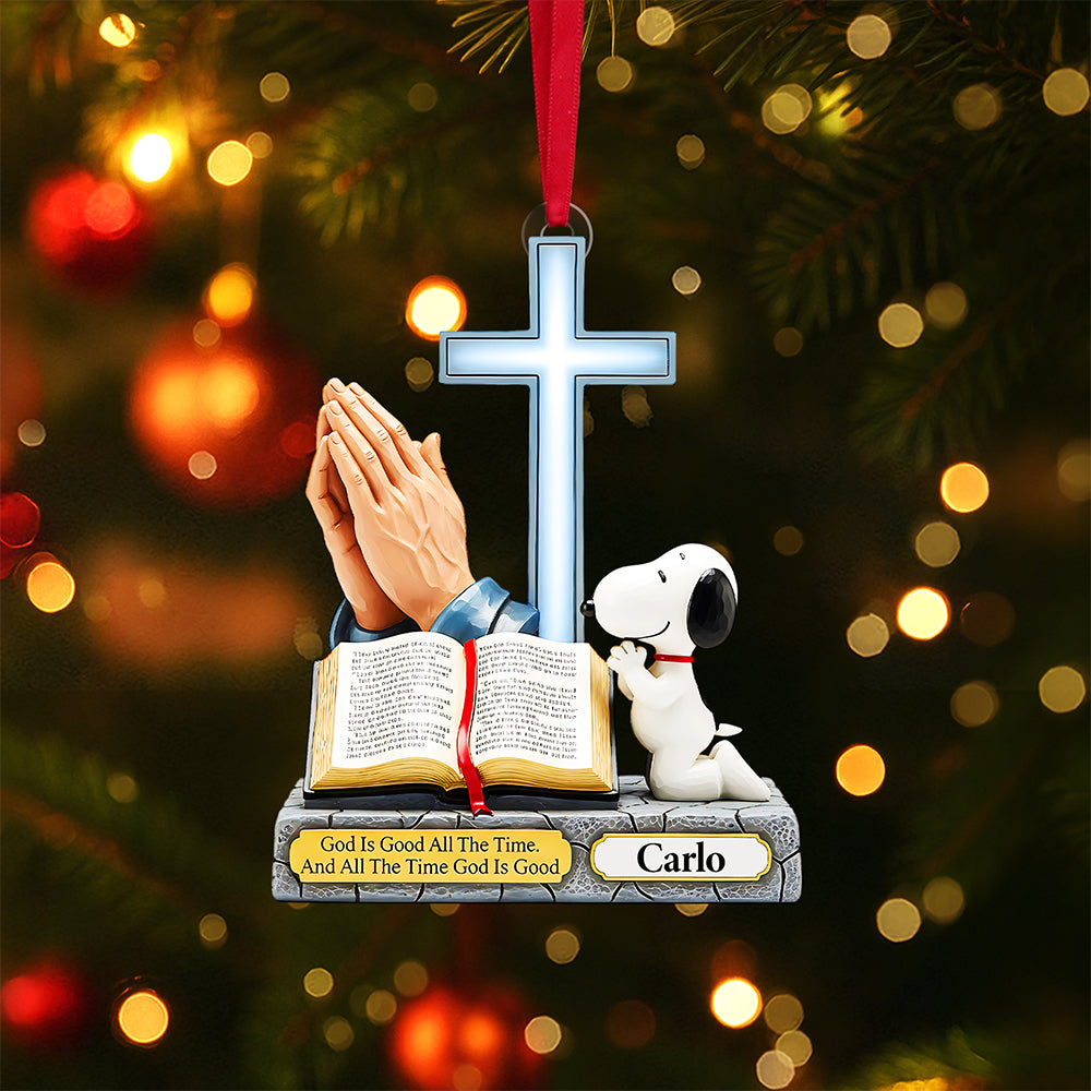 Cute Christian Ornament - Personalized Gifts For Christians 02tota090925