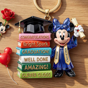 Celebrate Graduation Keychain - Personalized Gifts For Graduates 05padt080526