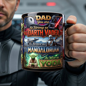 Cosmic Dad Magic Coffee Mug - Personalized Gifts For Dad 03paqn080526