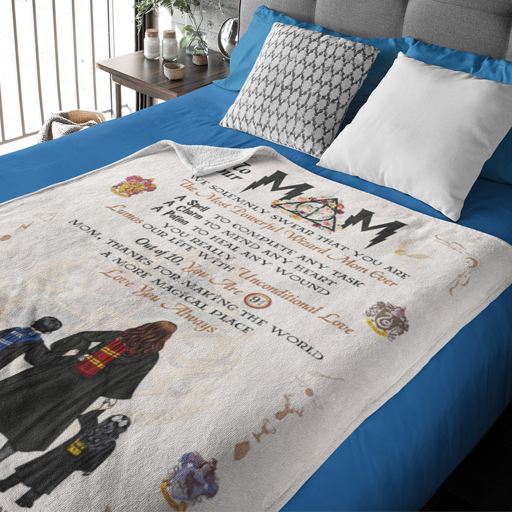 Personalized Gifts For Mom Blanket 02HUDT170424TM-Homacus