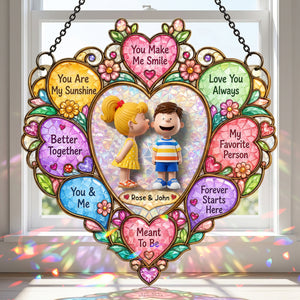 Better Together Couple Suncatcher - Personalized Gifts For Couples 01NALU220726