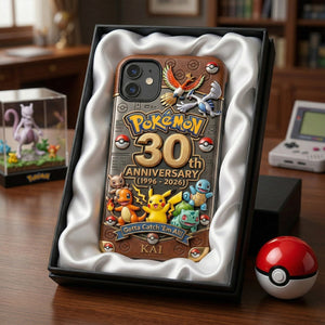 30 Years Of Monster Adventure Phone Case - Personalized Anniversary Gift 03TGTN020326